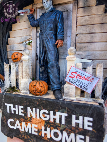 Horror in Haddonfield Mini Wreath