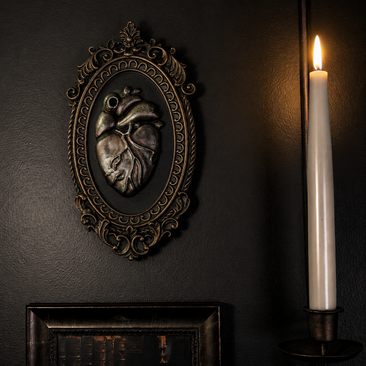 Anatomical Heart Wall Plaque