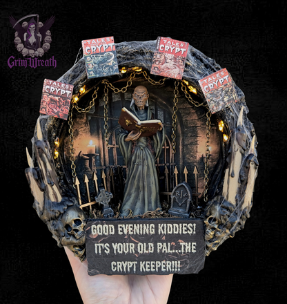 Boils and Ghouls Mini Wreath