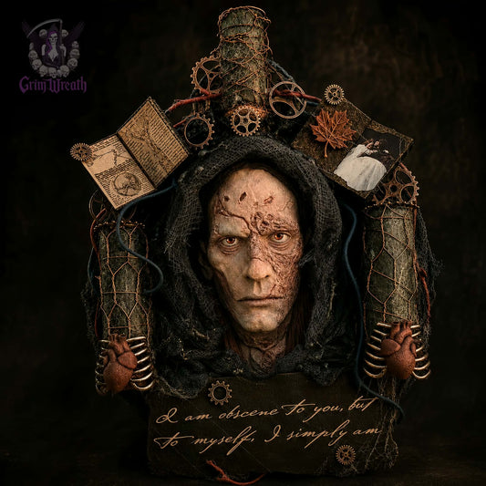 Frankenstein's Monster Mini Wreath