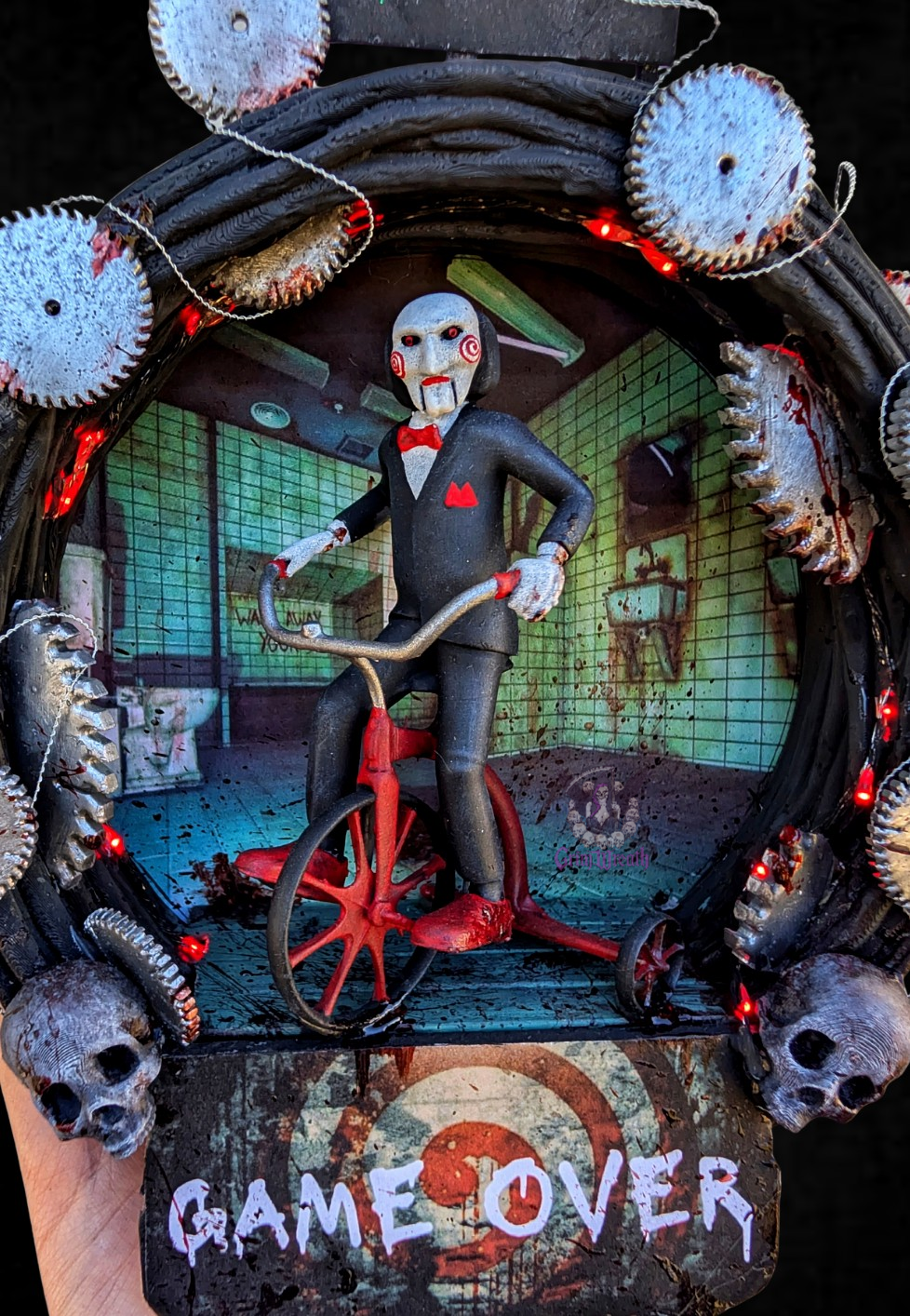 Game Over Mini Wreath