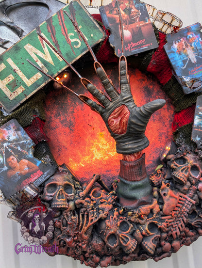 Embers of Elm Street Wreath