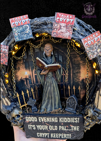 Boils and Ghouls Mini Wreath