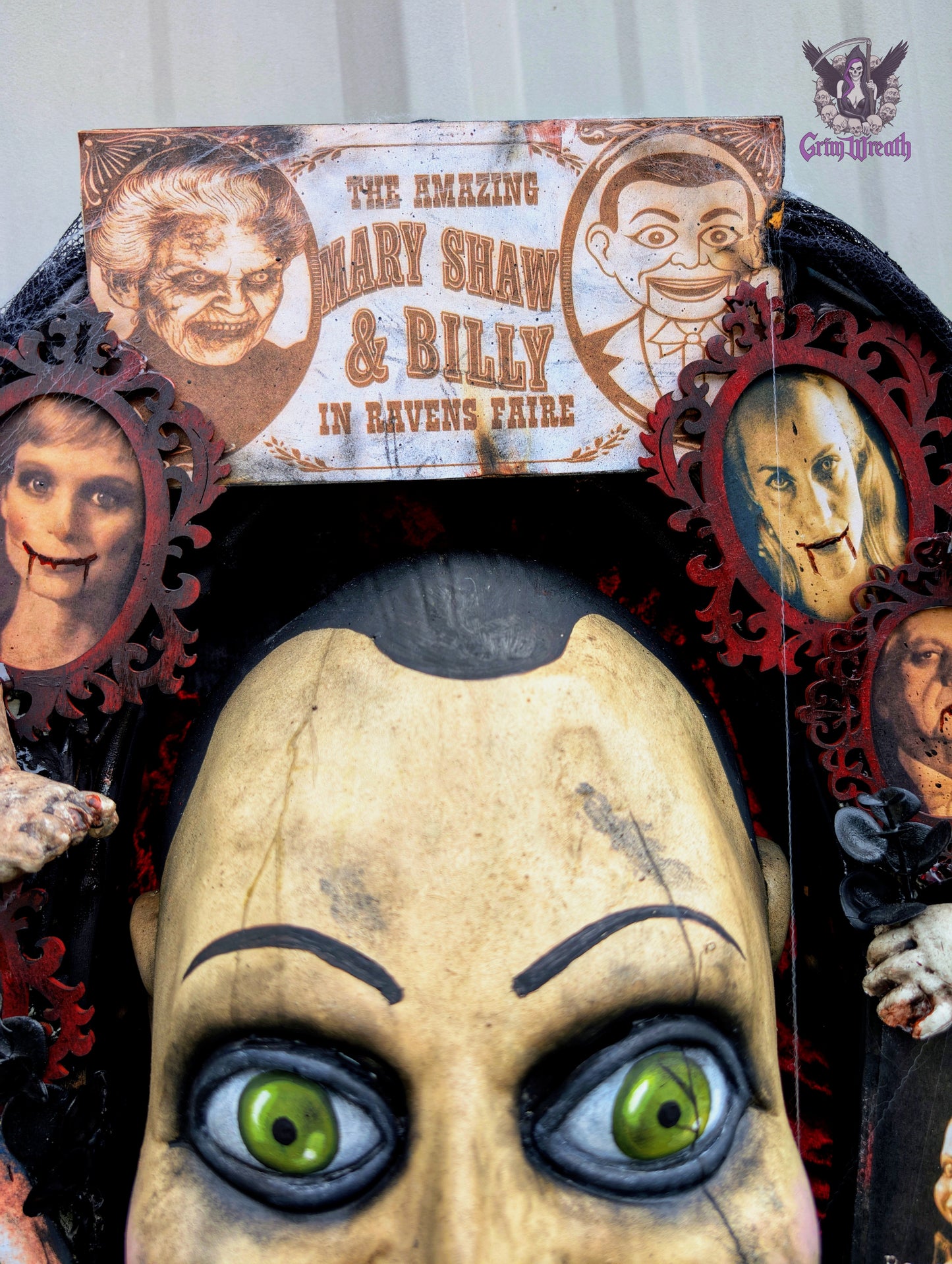 Beware the Stare Wreath