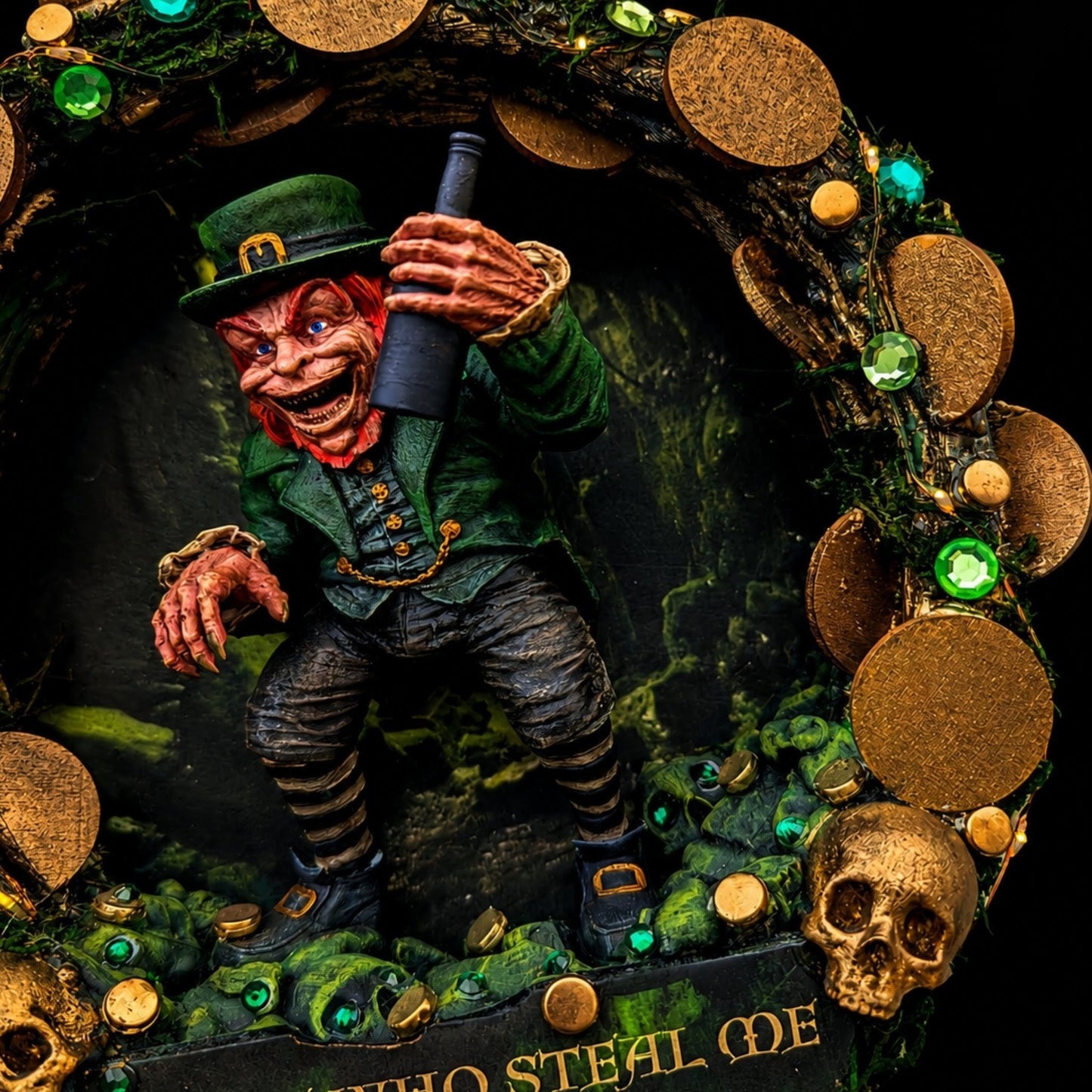 Wicked Luck Mini Wreath