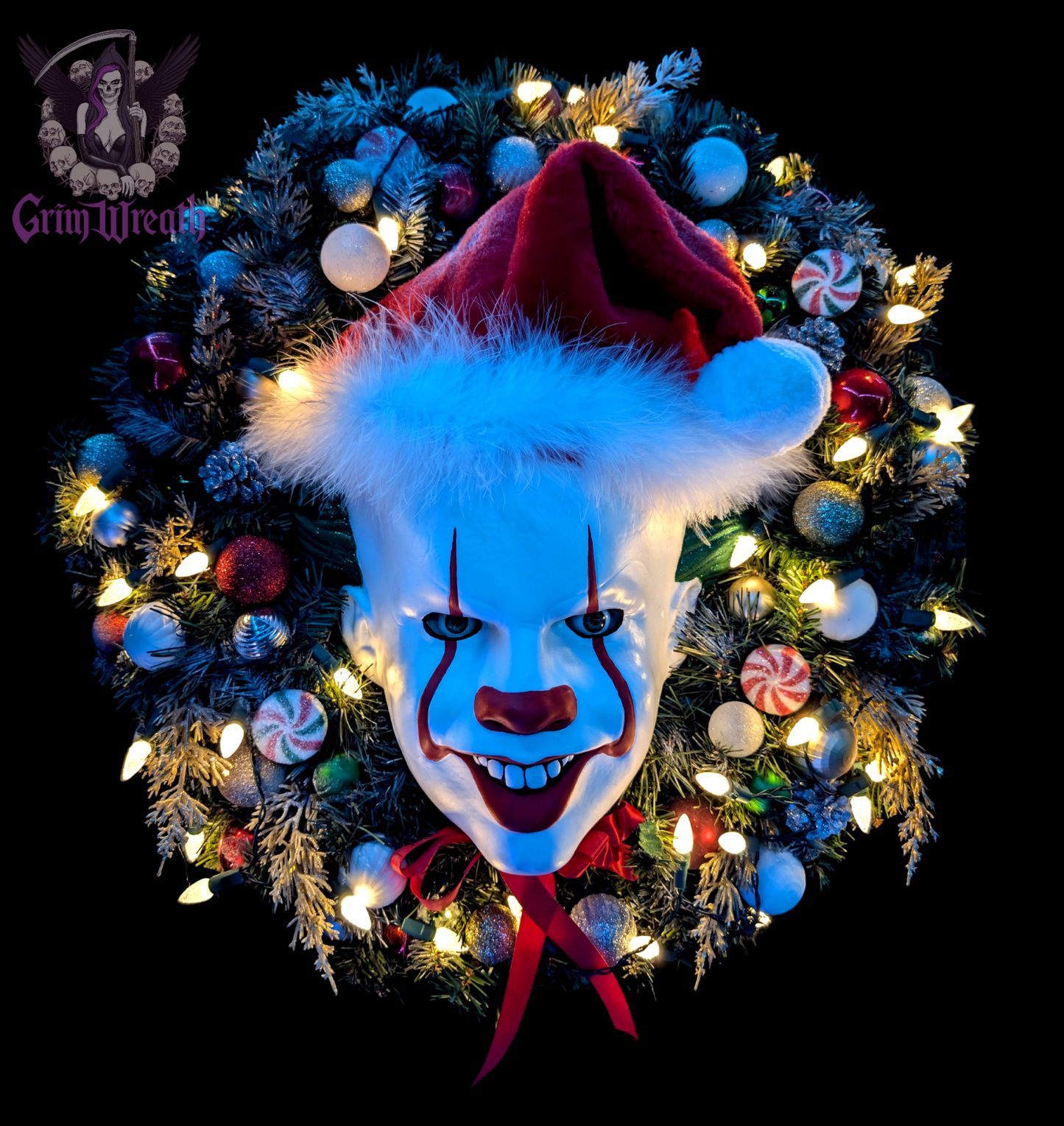 A Very Derry Christmas (25x25) Wreath