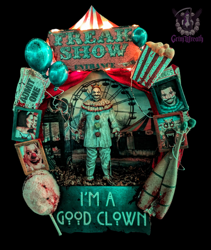 Good Clown Mini Wreath