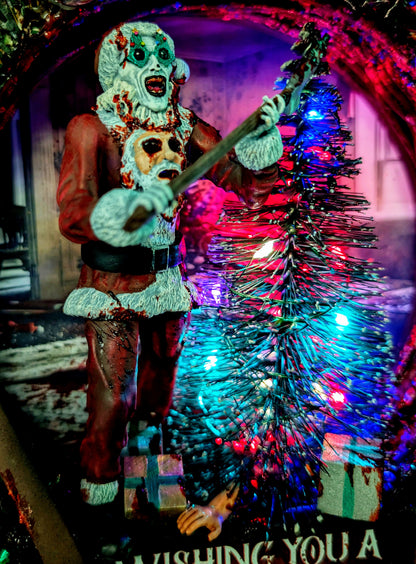 Terrifying Christmas Mini Wreath