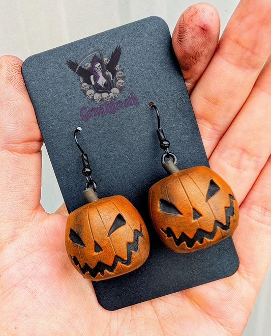 Sleepy Hollow Pumpkin Earrings