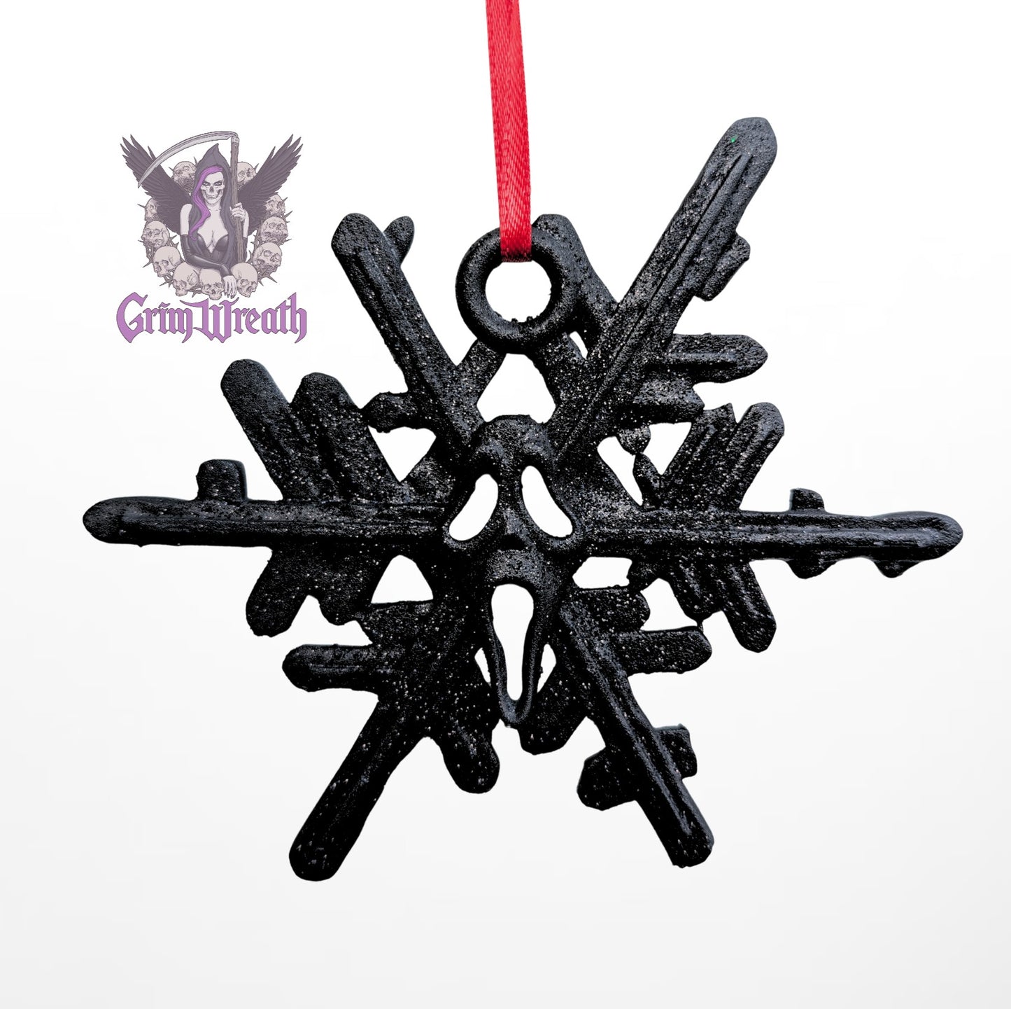 Ghost Flake Ornament
