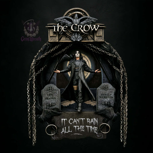 It Can't Rain All the Time Mini Wreath + Collector's Card