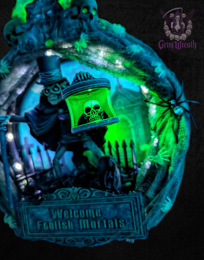Foolish Mortals Mini Wreath