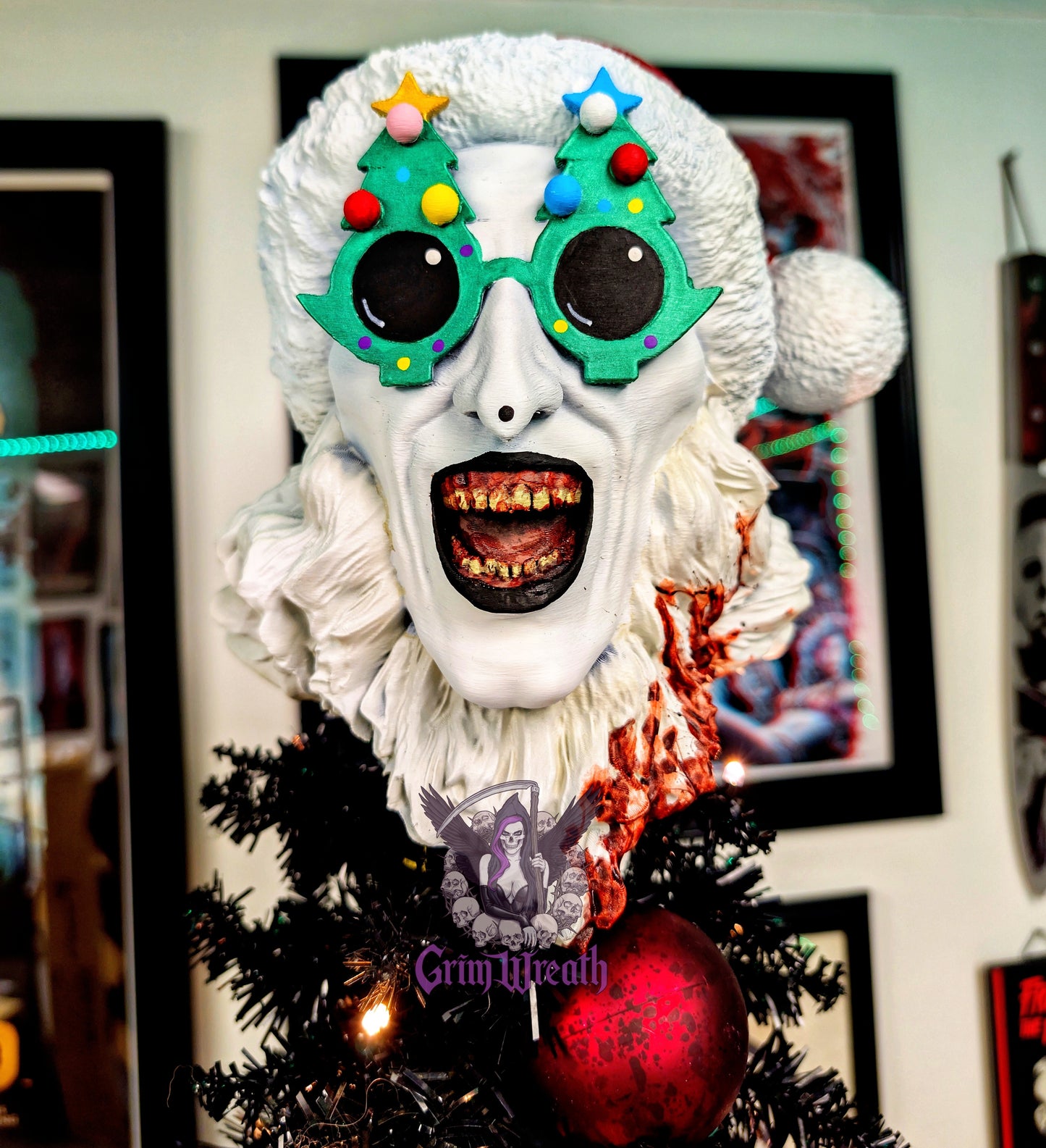Terrifying Christmas Tree Topper