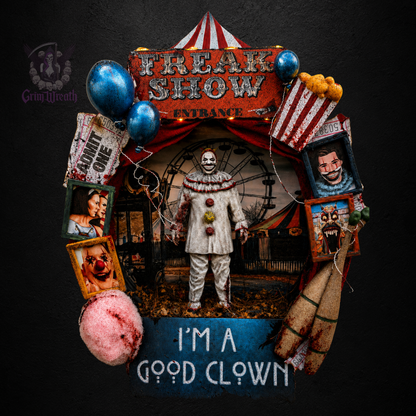 Good Clown Mini Wreath