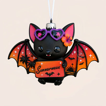 Sunny the Summerween Bat Ornament + Collector's Card