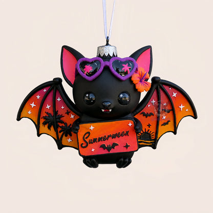 Sunny the Summerween Bat Ornament + Collector's Card