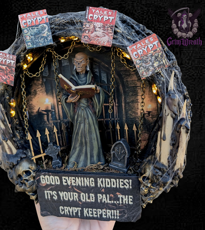 Boils and Ghouls Mini Wreath