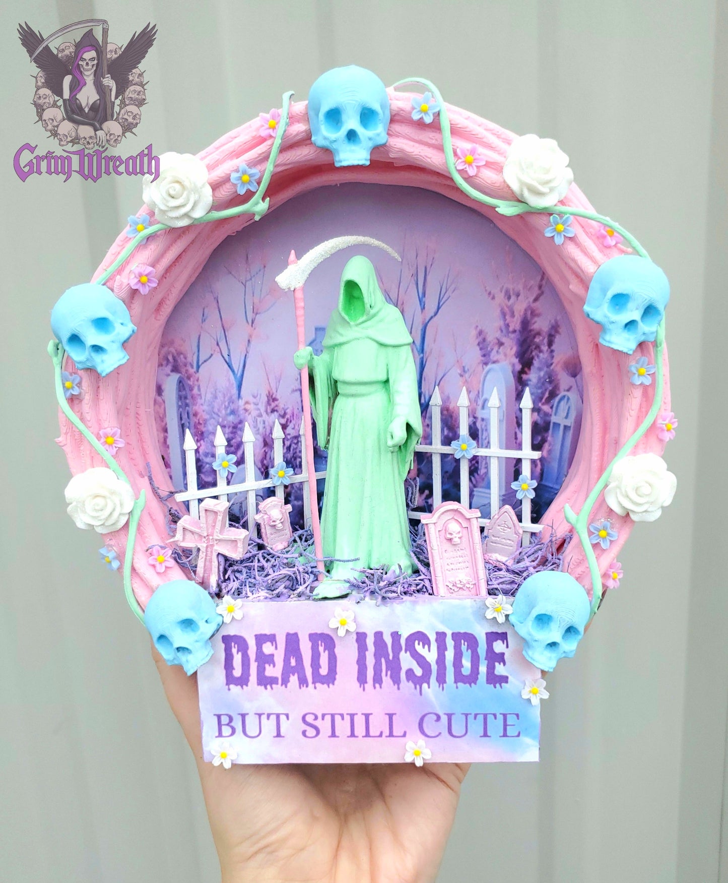 Sweet & Sinister Mini Wreath