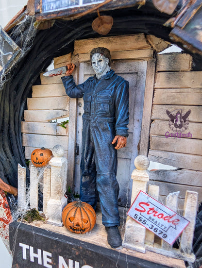 Horror in Haddonfield Mini Wreath