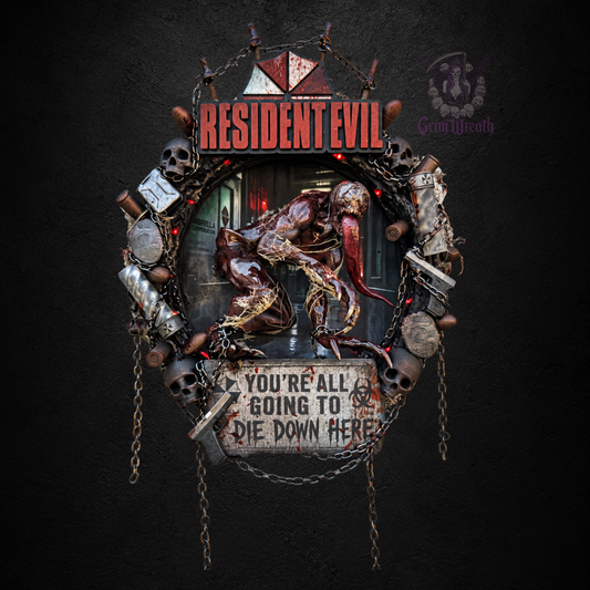 Resident Evil Licker Mini Wreath