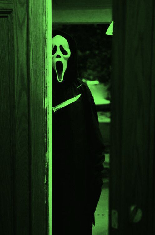 Green Ghostface Planter for Amy