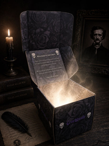 Poe's Mystery Box of Curiosities + Chance to Win Poe Mini Wreath