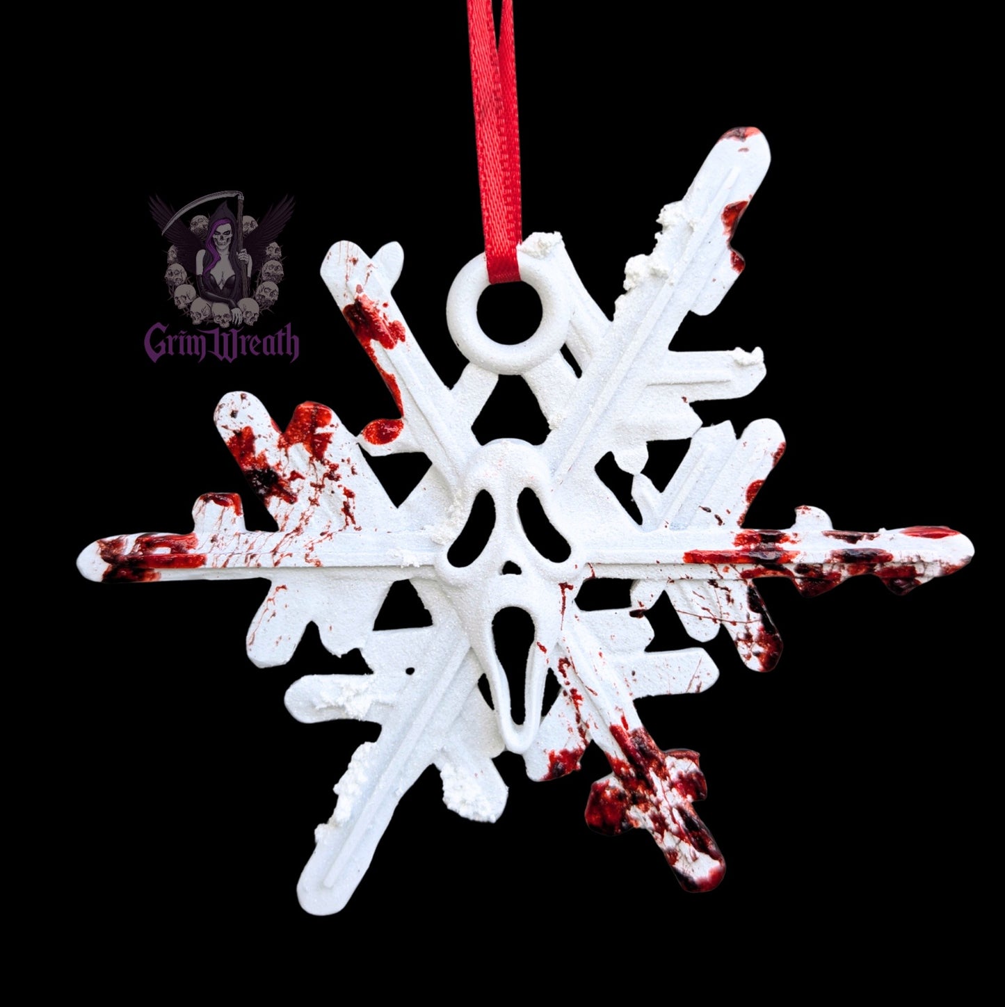 Ghost Flake Ornament