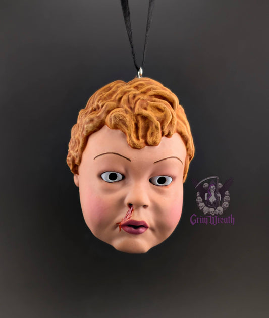 Cupid Mask Killer Ornament