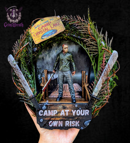 Crystal Lake Mini Wreath