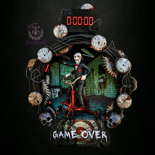 Game Over Mini Wreath