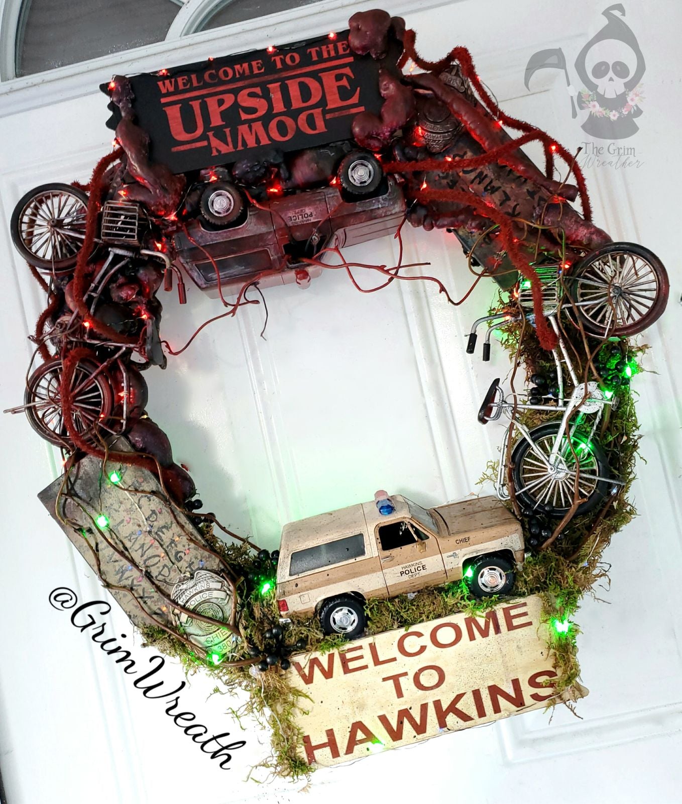 Shipping Stranger things wreath